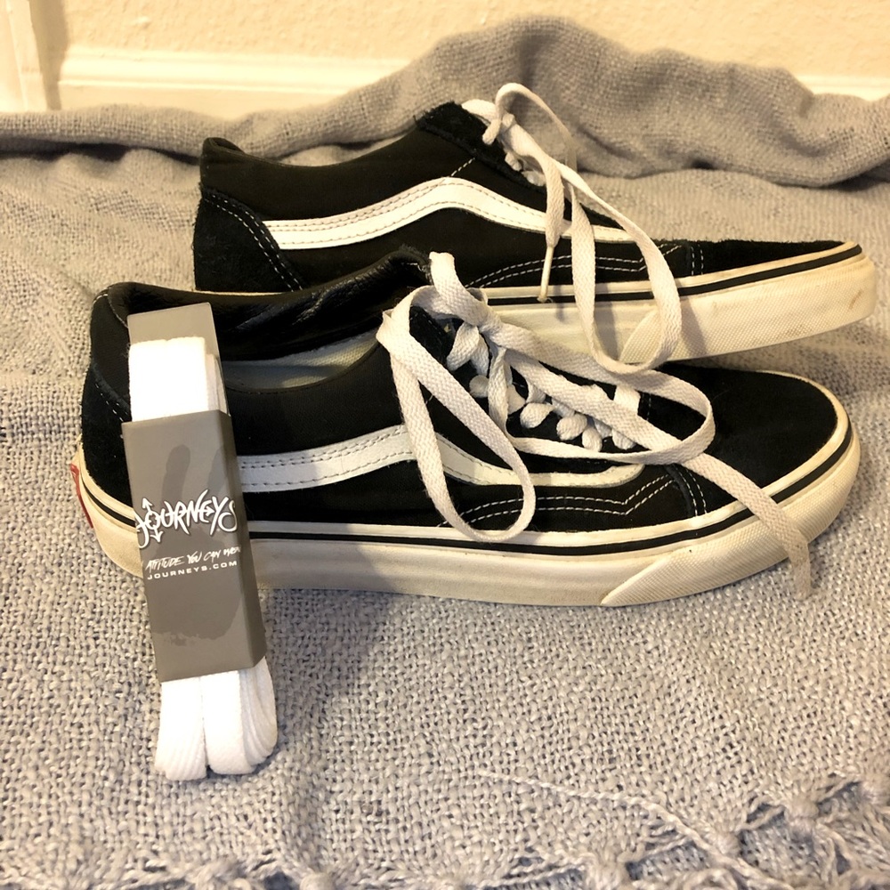 Black Old Skool/Old School Vans